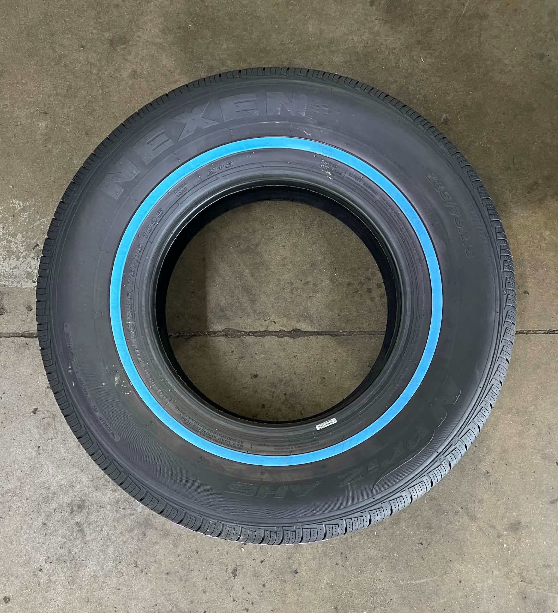 P235/75R15 Nexen N'Priz AH5 White Wall | R/T Tires & Wheels LTD