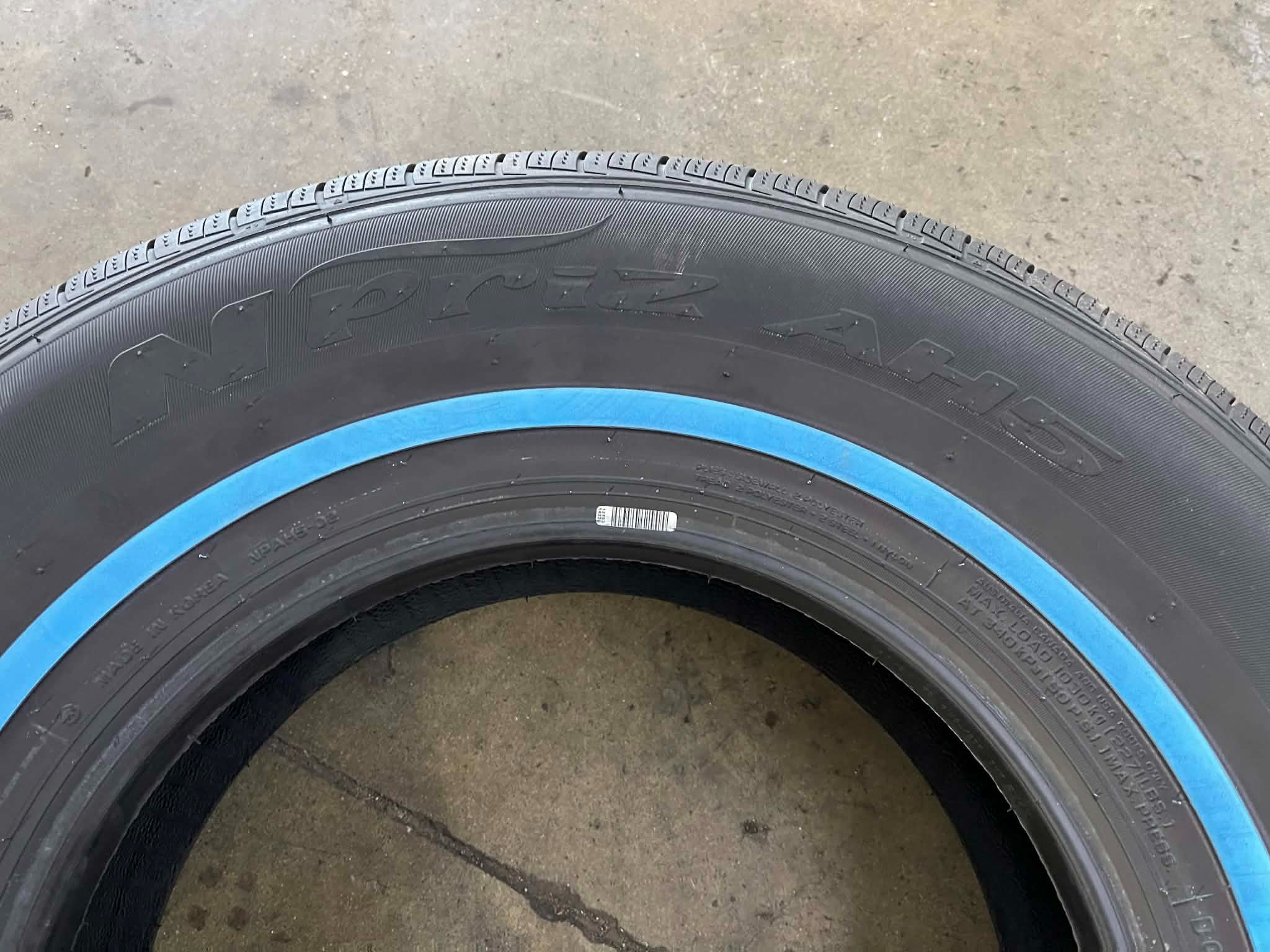 P235/75R15 Nexen N'Priz AH5 White Wall | R/T Tires & Wheels LTD